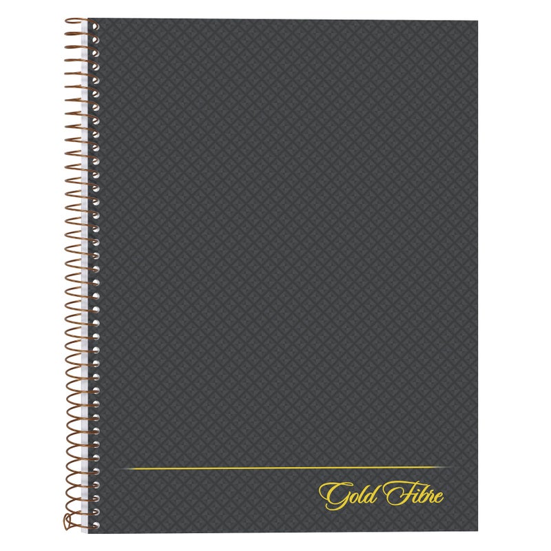 Ampad Gold Fibre Designer, Project Planner,Size 9-1/2 x 7-1/4, Asst Covers, 84 Sheets per Notebook (20-817),White - Image 1